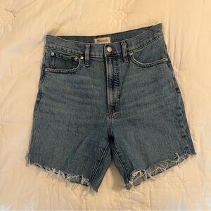 Madewell Perfect Vintage Straight Shorts